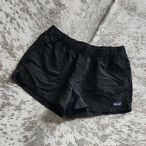 Patagonia Women's Athletic Black Shorts SzS